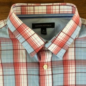 Banana Republic : Slim Fit, Short Sleeve